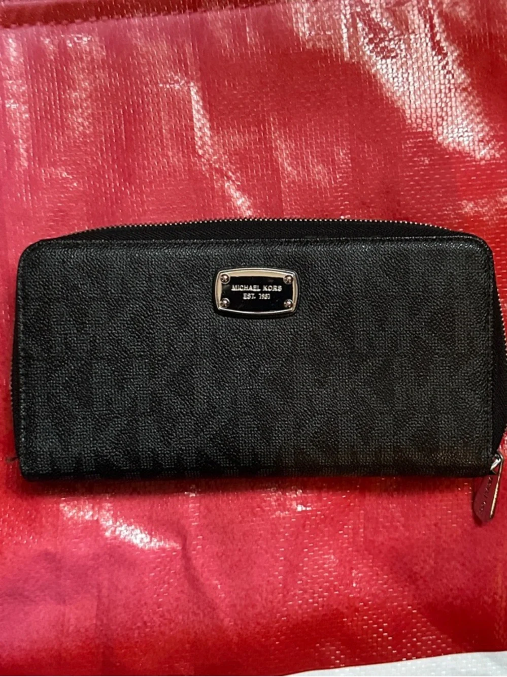 Michael Kors Black Signature wallet